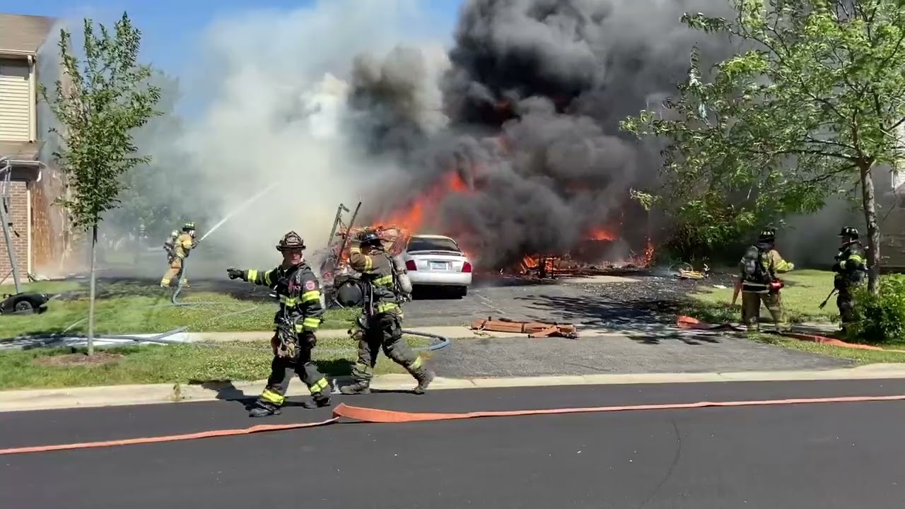 (Pre arrival) Sugar Grove FD- Box Alarm (Residential Fire) 6/16/2021
