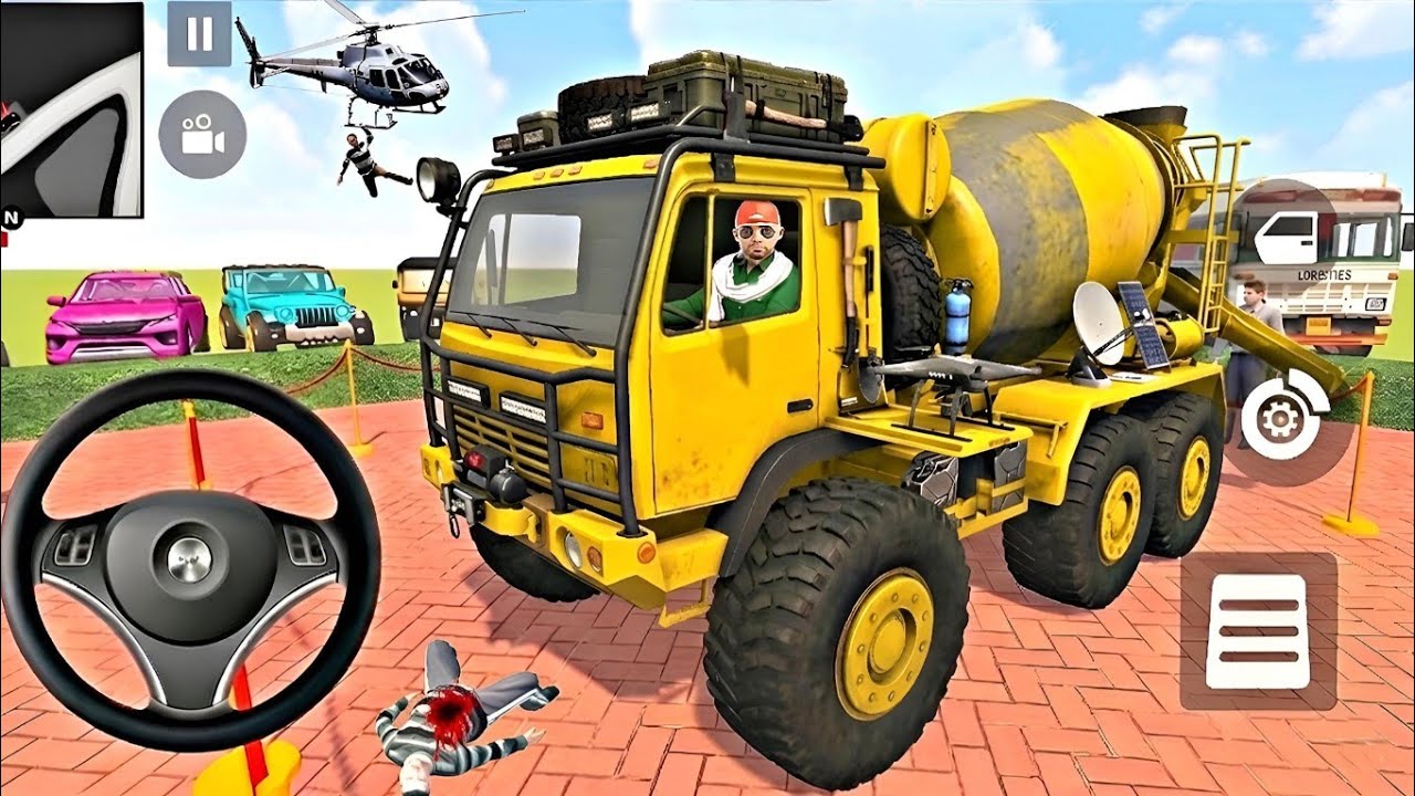 Franklin Purchase Police modified Truck💥🤑Indian Theft Auto Simulator💥🤩 New Update Police Station