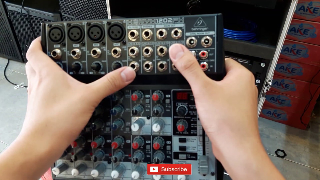 Mixer Mungil 12CH | Xenyx 1202Fx