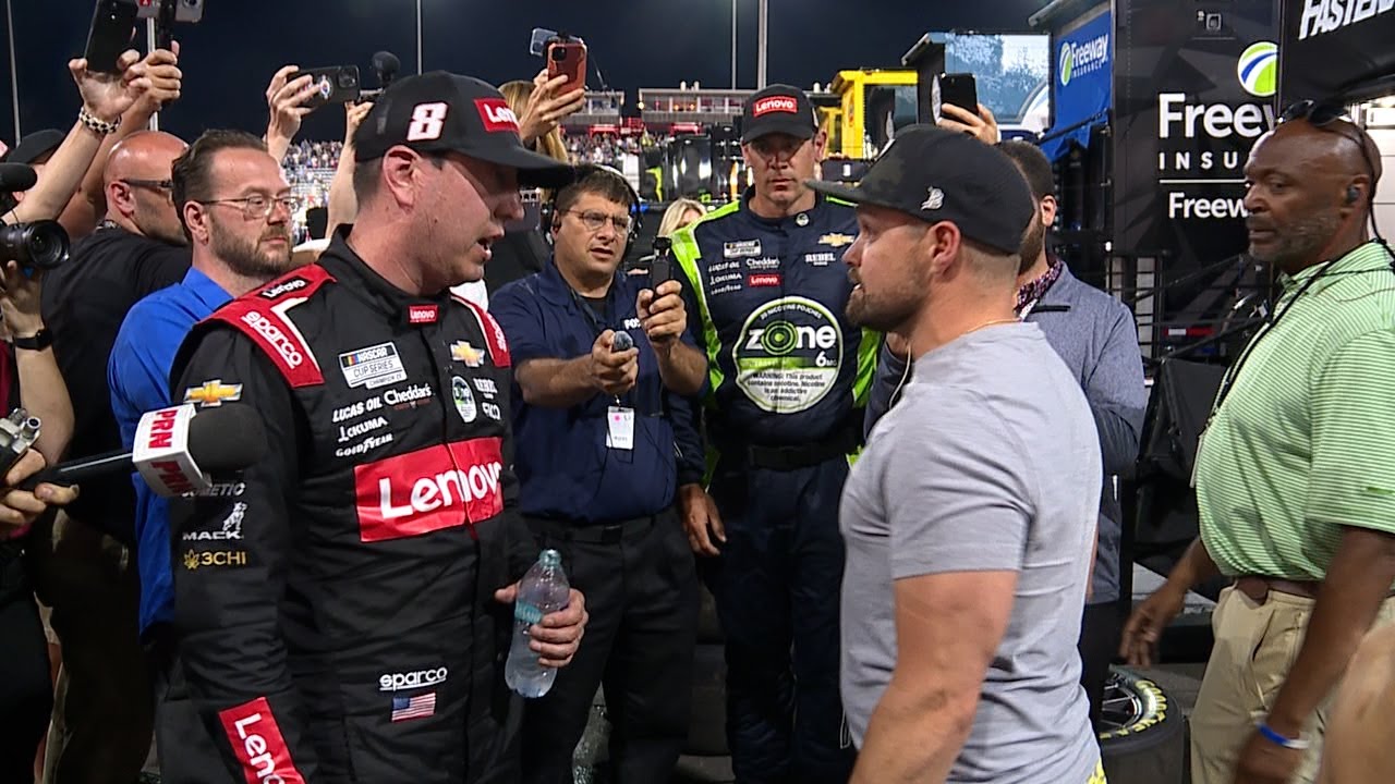 HOW I DECIDED TO GO TO THE KYLE BUSCH RICKY STENHOUSE - SCUFFLE