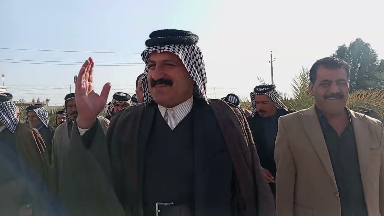سيد عبود القصير.   مشية خطوبه عشيرة بني حسن علي عشيرة الركابات