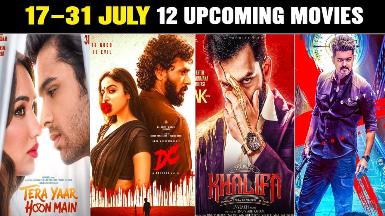 12 Upcoming Blockbuster Movies (17-31 July 2026) | Bollywood, South & Hollywood 🔥