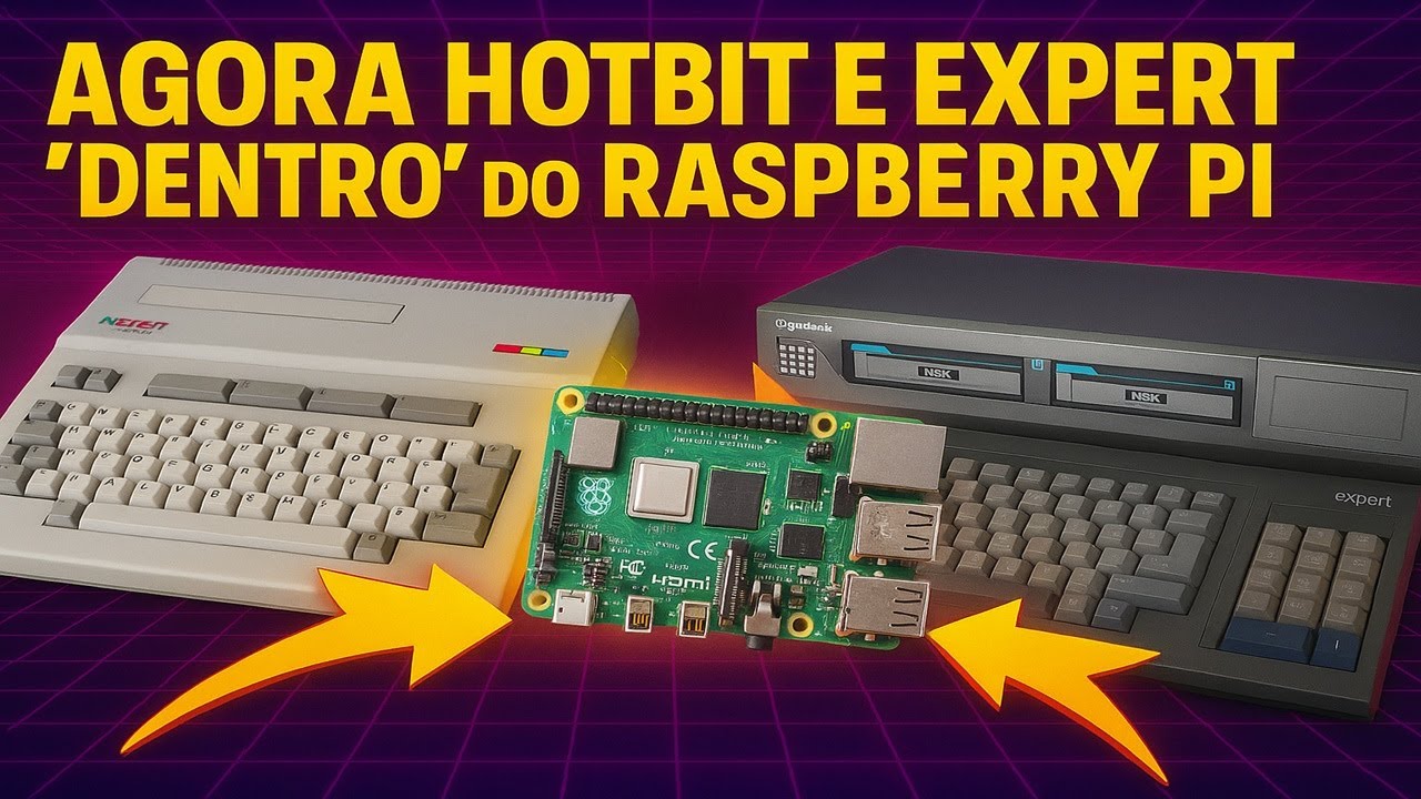 Transformei um Raspberry PI em um clone de MSX! - Parte II