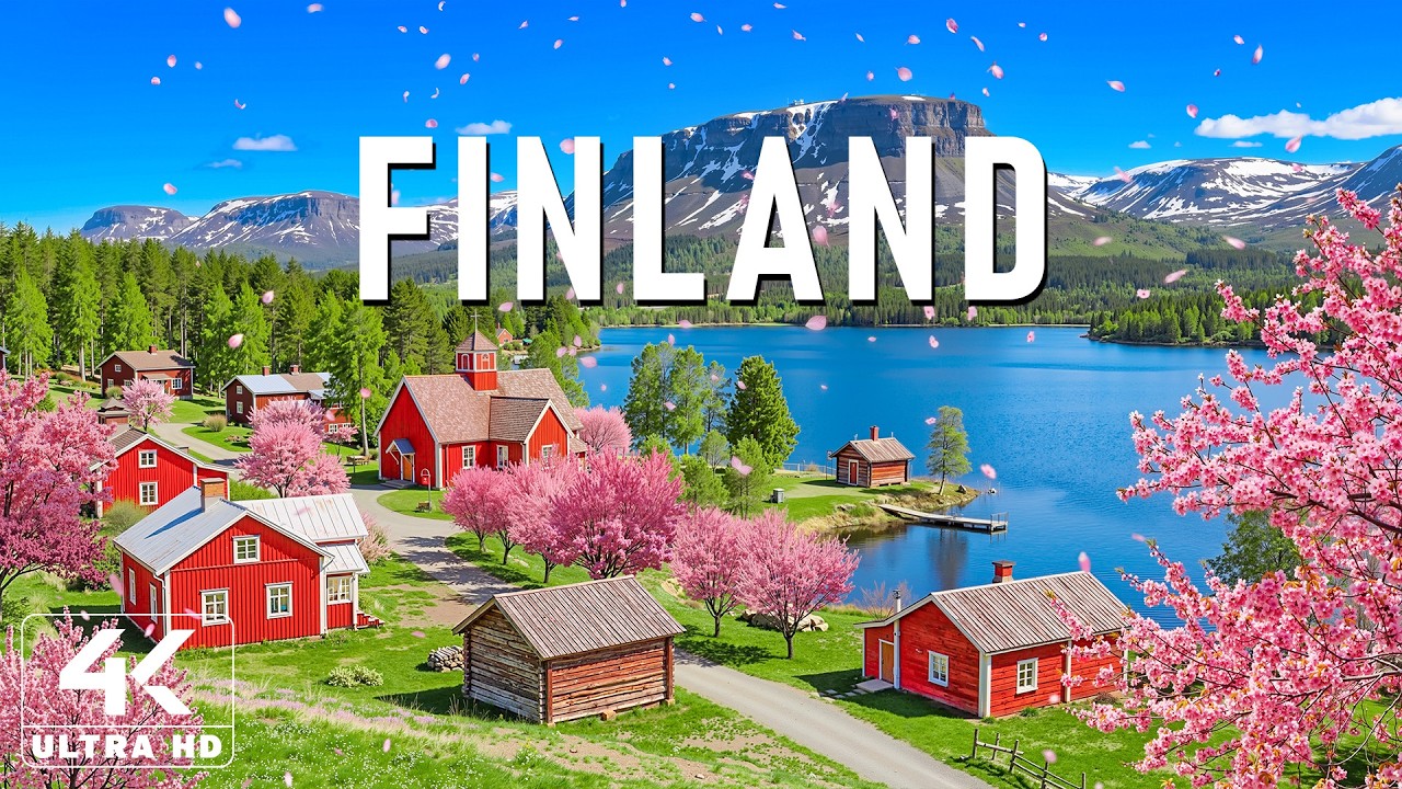 Spring in Finland 4K 🌸 Discover Endless Forests, Migratory Birds & Peaceful Nature