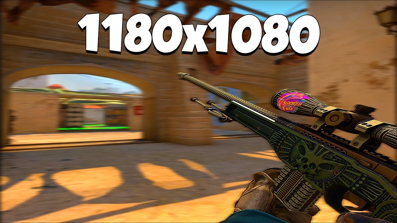 CS:GO : Resolution 1180x1080
