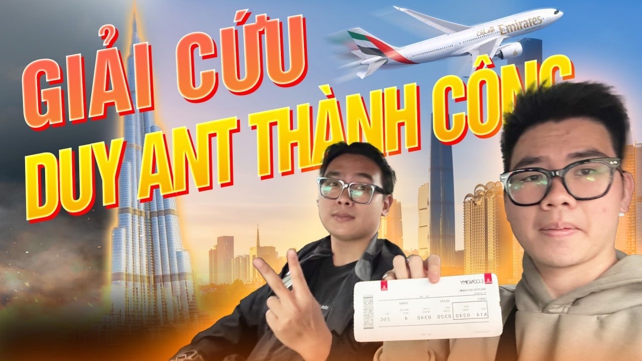 Duy An đã thoát được Trung Đông thời chiến: Lời khuyên cho những người chưa bay được!