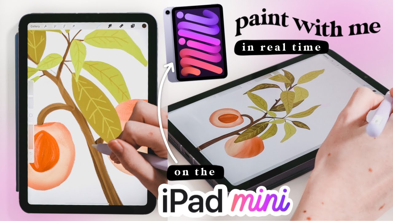 (REAL TIME) Procreate Paint With Me on the NEW IPAD MINI 2021
