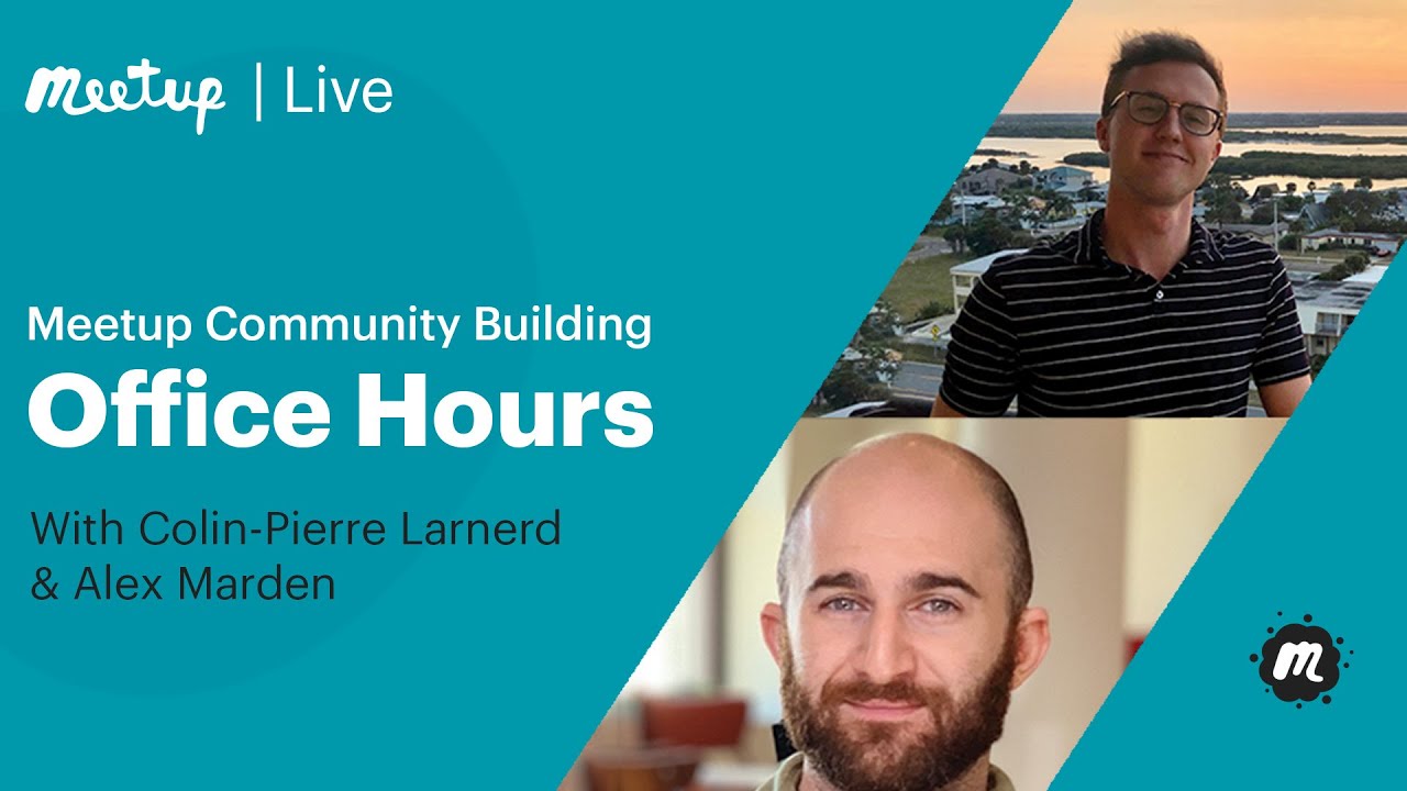 Recording: Meetup Community Building Office Hours