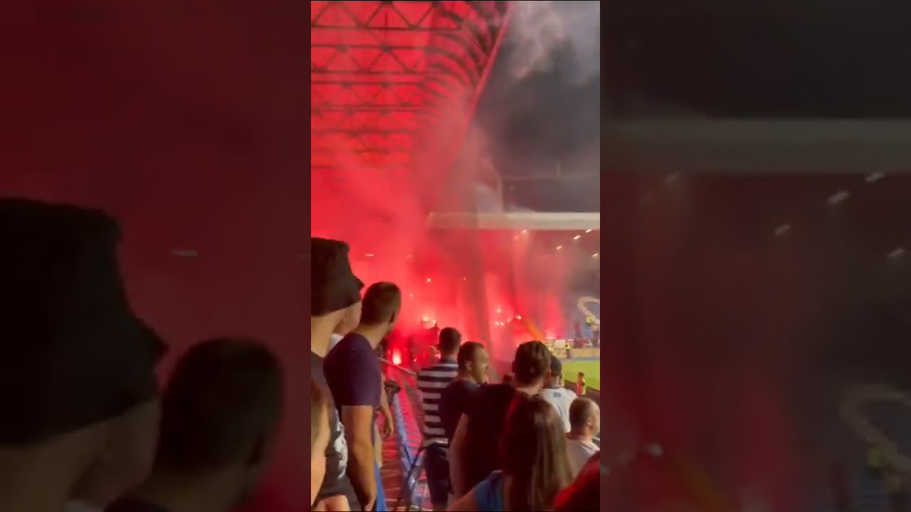 Horde zla bacaju baklje na porodičnu tribinu i misle da su mangupi | Derbi: Željezničar - Sarajevo