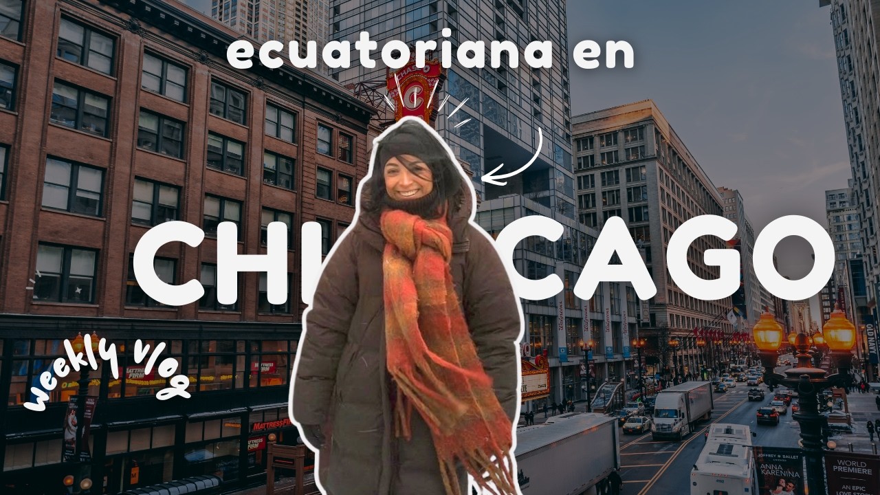 una semana en mi vida intentando sobrevivir al invierno en chicago | trabajo, comida, regalos 🛒
