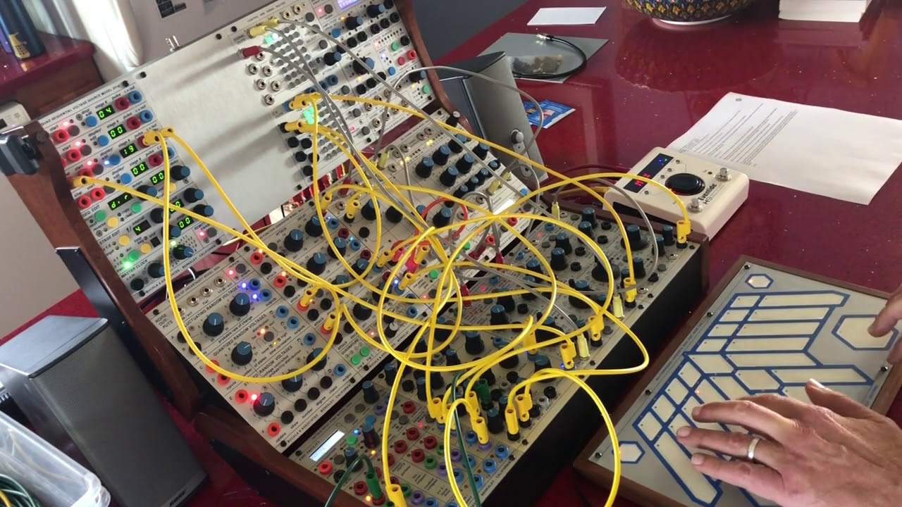 Scan, Ratchet and Wind-up Tuned Sequences on Buchla 200e