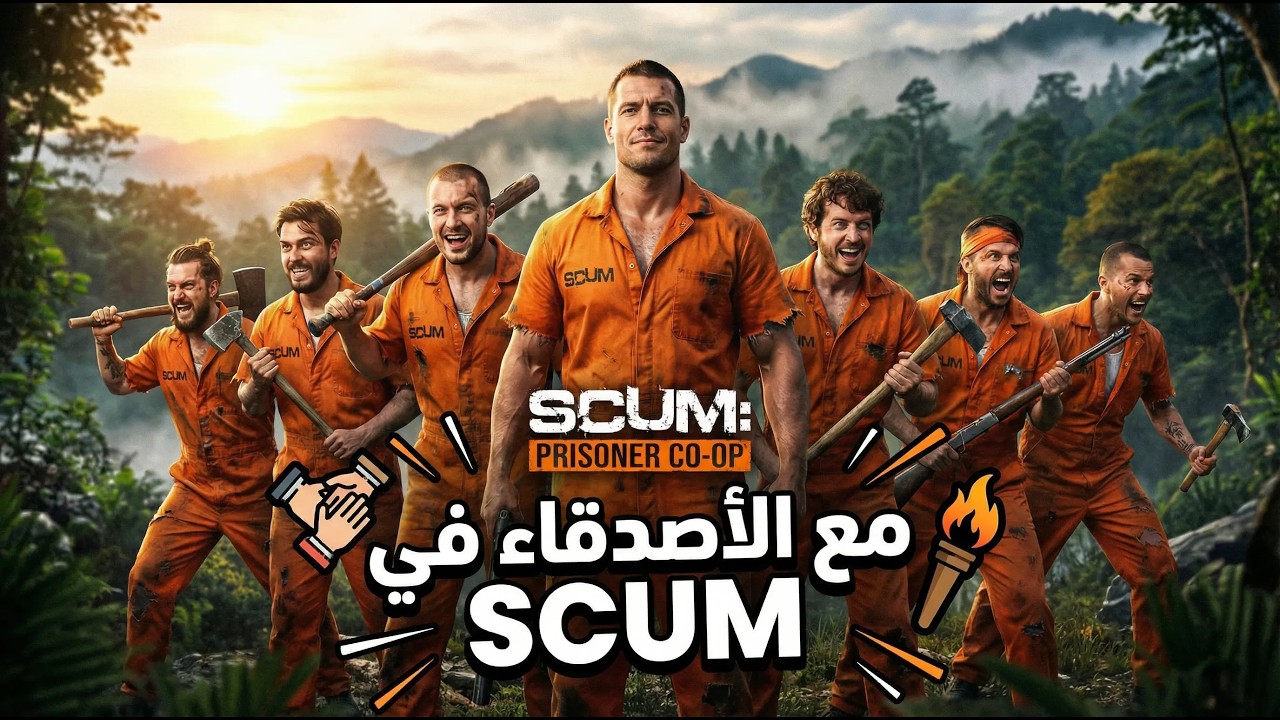 🔴 بث مباشر  |دخلنا أخطر منطقة مع الشباب… والنتيجة كانت صدمة | SCUM