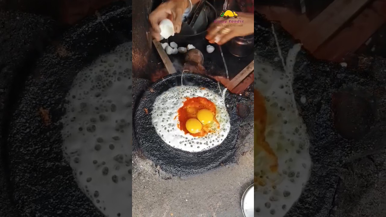 Double Egg Dosa | Street Food 🤤 
