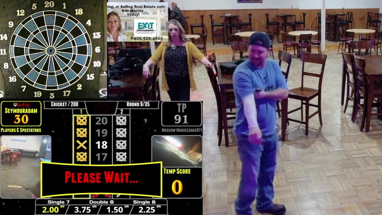Moscow Moose 2/23/26 Soft Tip Darts Monday Doubles