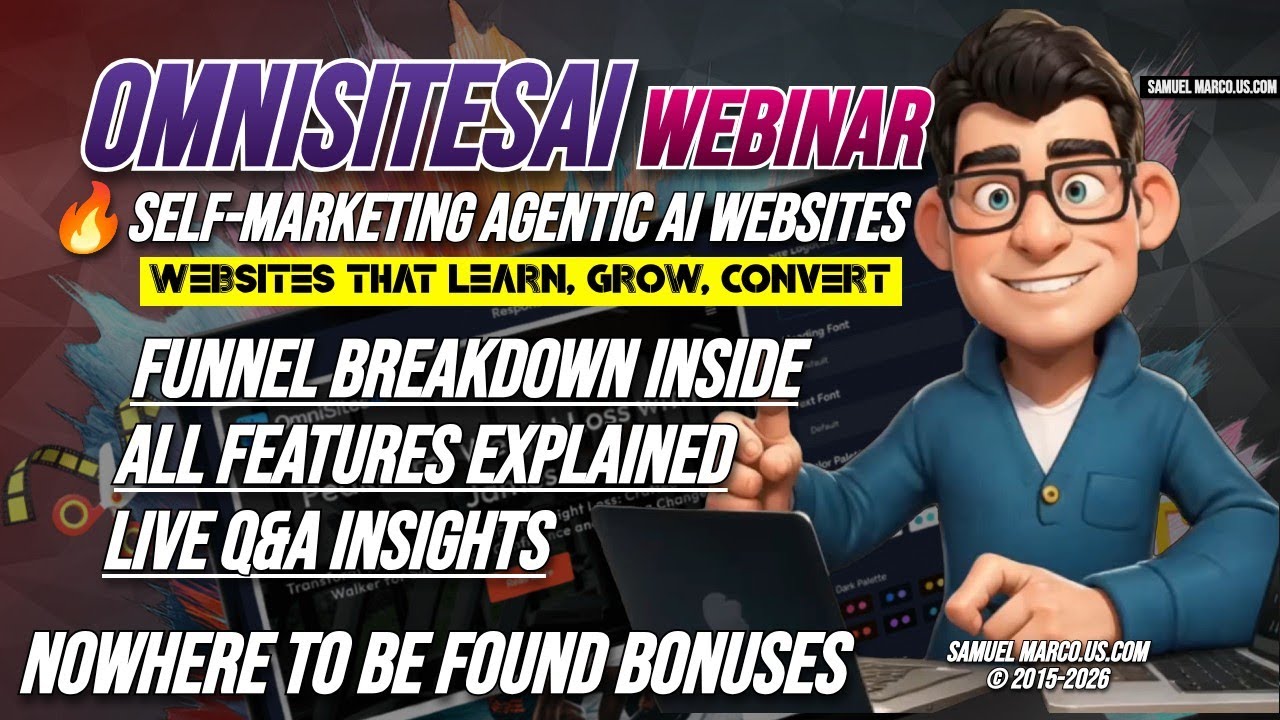 OmniSites AI Review ✅ OmniSites AI Review Webinar Replay + FAQ + Tutorials | OTO & Bonuses
