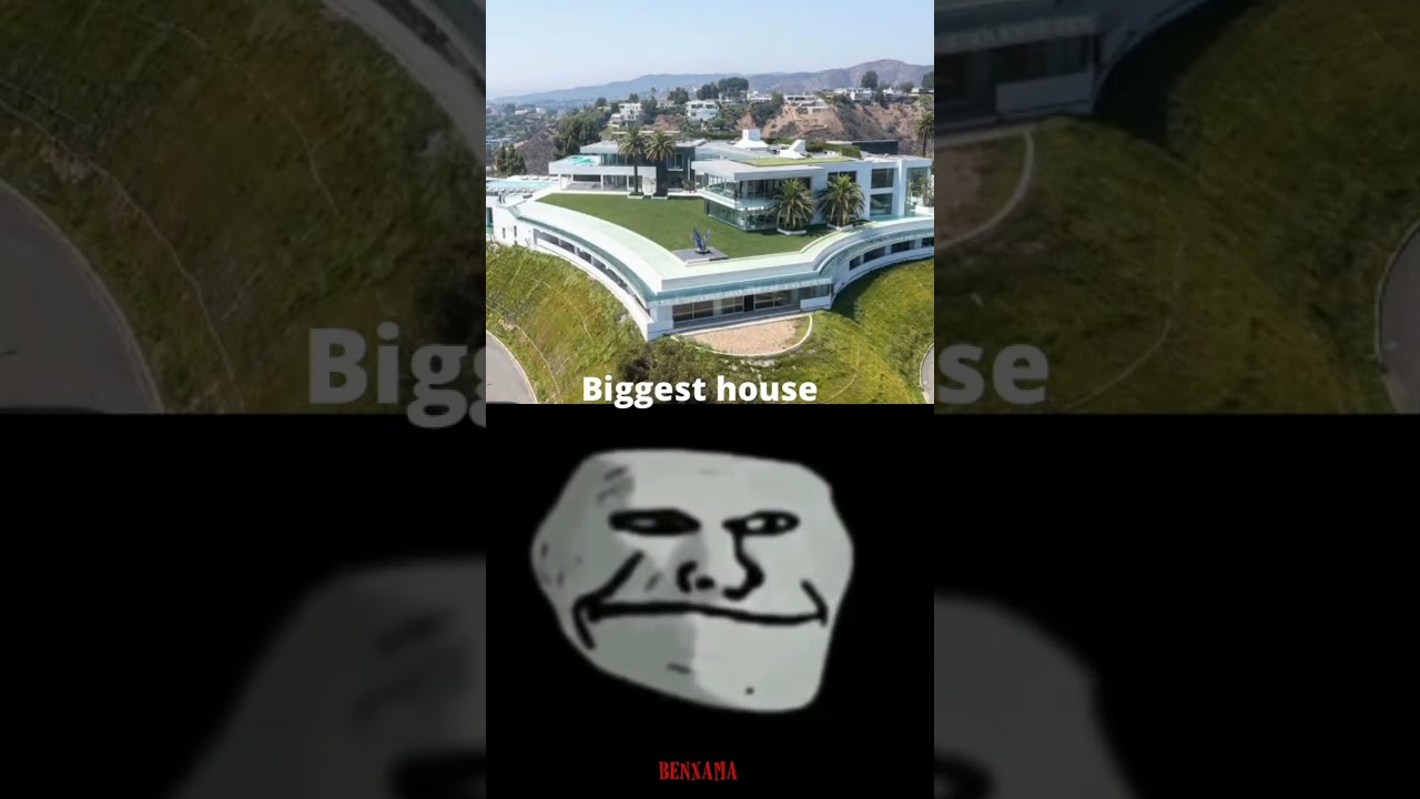 biggest House 🏠💥#oggy #edit #trollface #trending #foryou #automobile