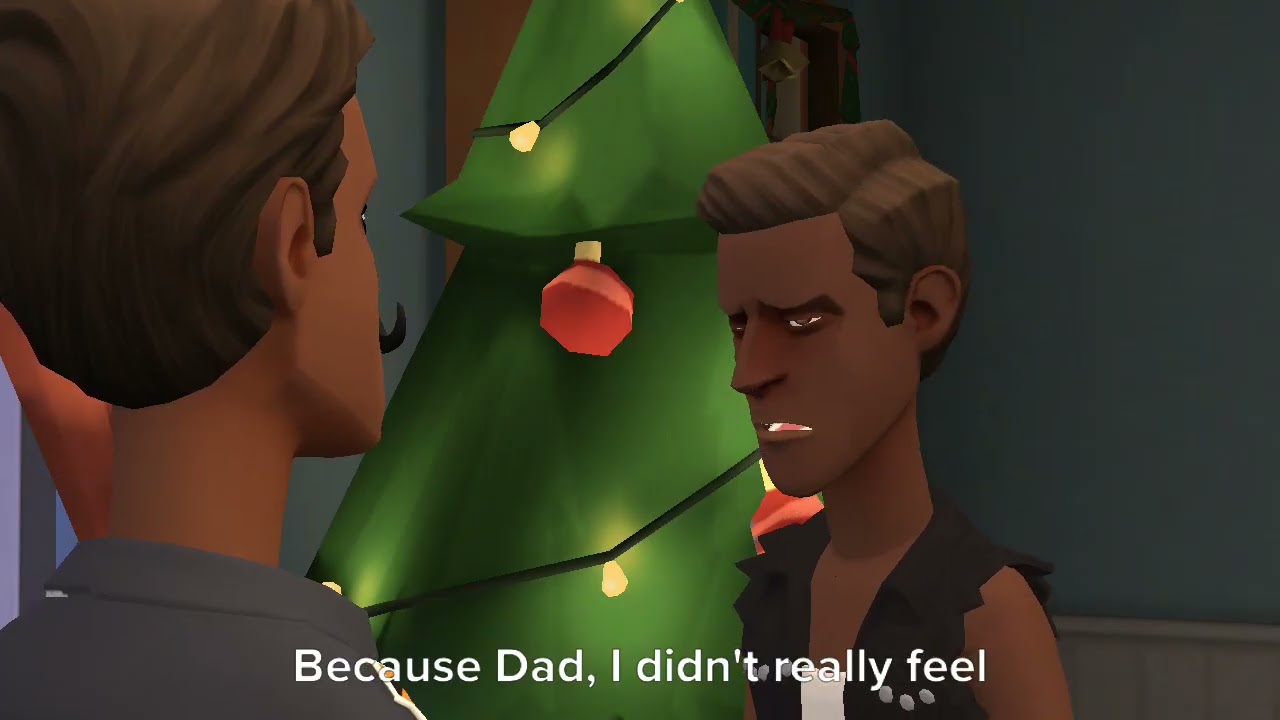 Bully Bill opens his Christmas presents early/grounded