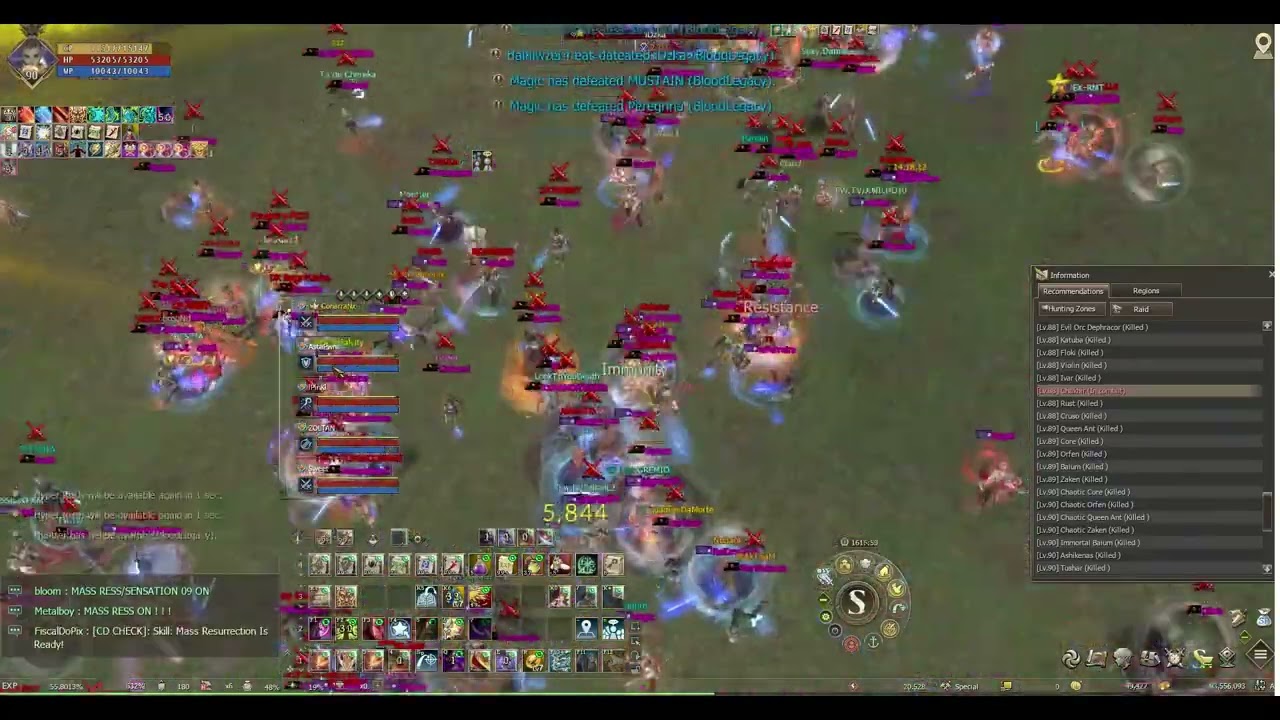 Amassando no pvp de titan !!!