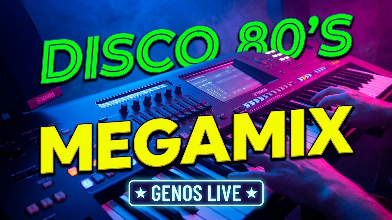 Дискотека 80-х MegaMix ☆Yamaha GENOS☆