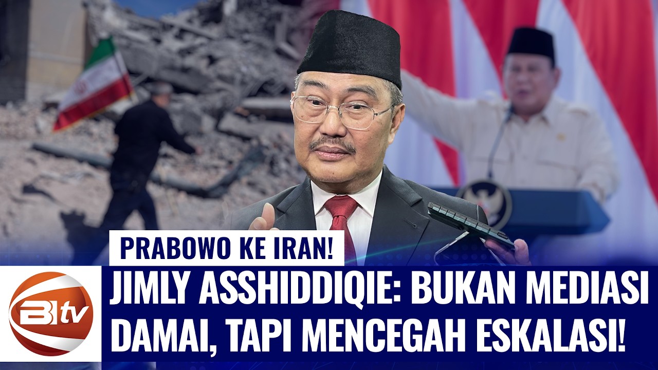 Jimly Asshiddiqie Apresiasi Rencana Presiden RI dan Pakistan Mediasi Konflik Iran