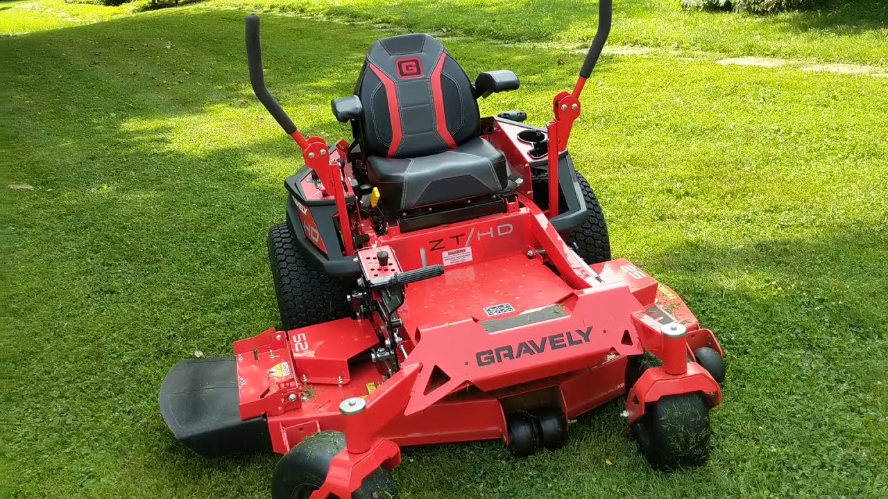 Обзор газонокосилки Gravely HD ZT Zero Turn