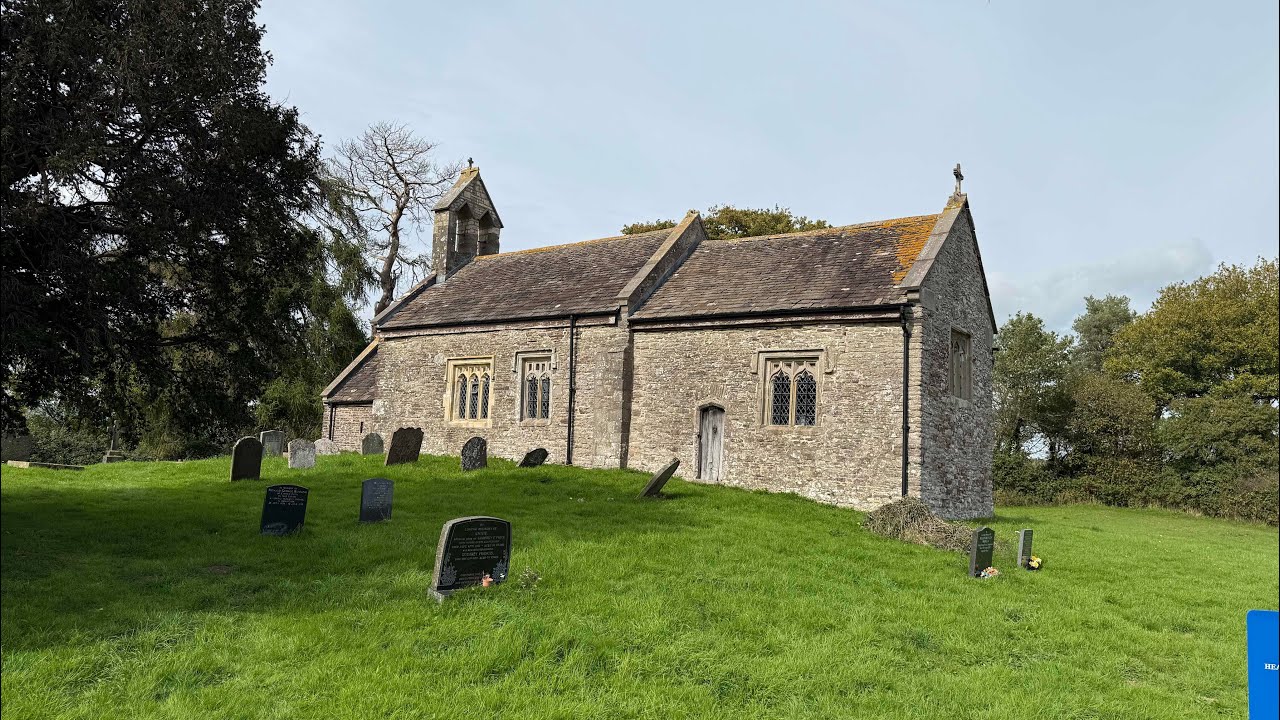 Tour of St David's Church, Llangeview. (Protected by Charity)