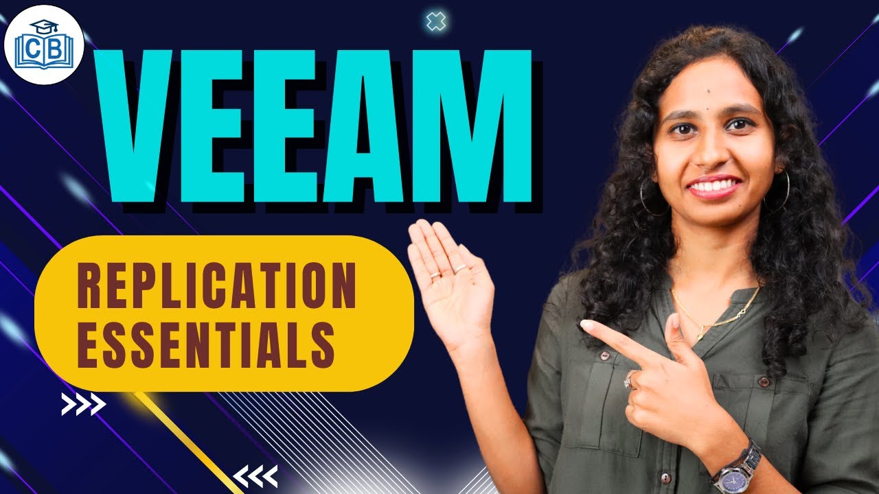Veeam  Replication Essentials | Veeam Backup & Replication  | Veeam Tutorial| CyberBrainer