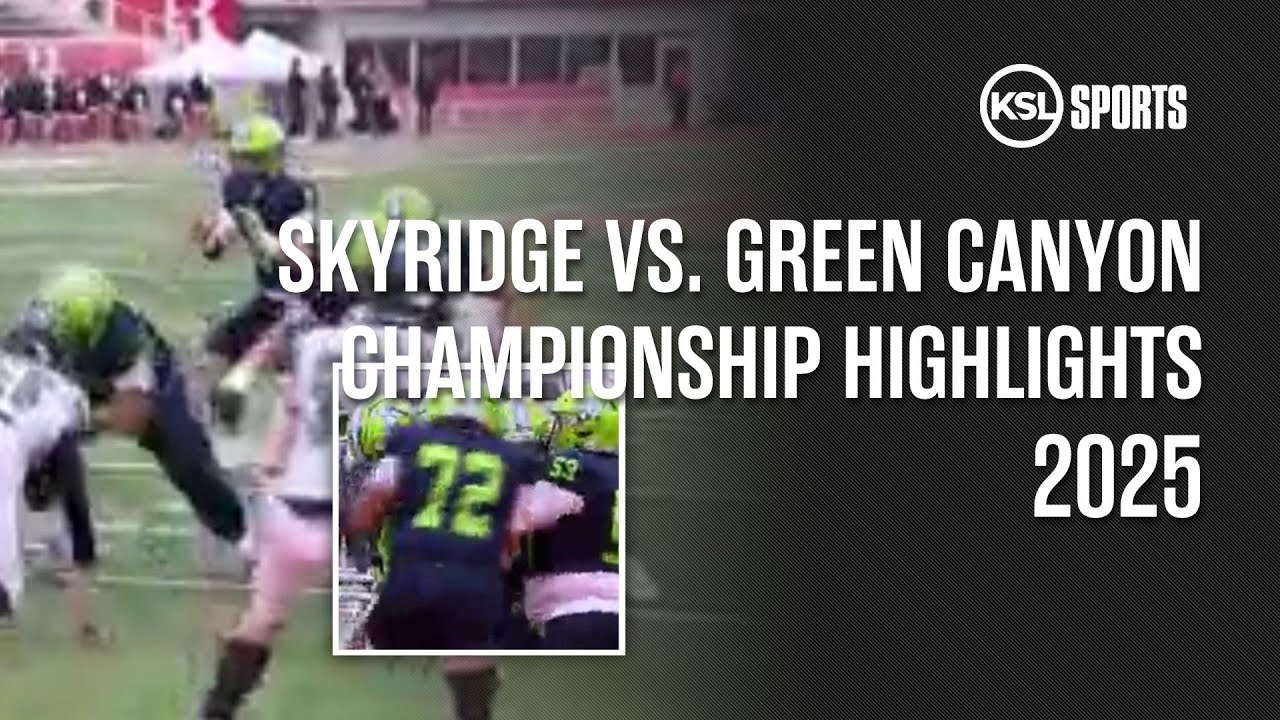 Риджлайн против Грин-Каньона | ГЛАВНЫЕ МОМЕНТЫ ЧЕМПИОНАТА | Чемпионат штата Юта по футболу среди ...