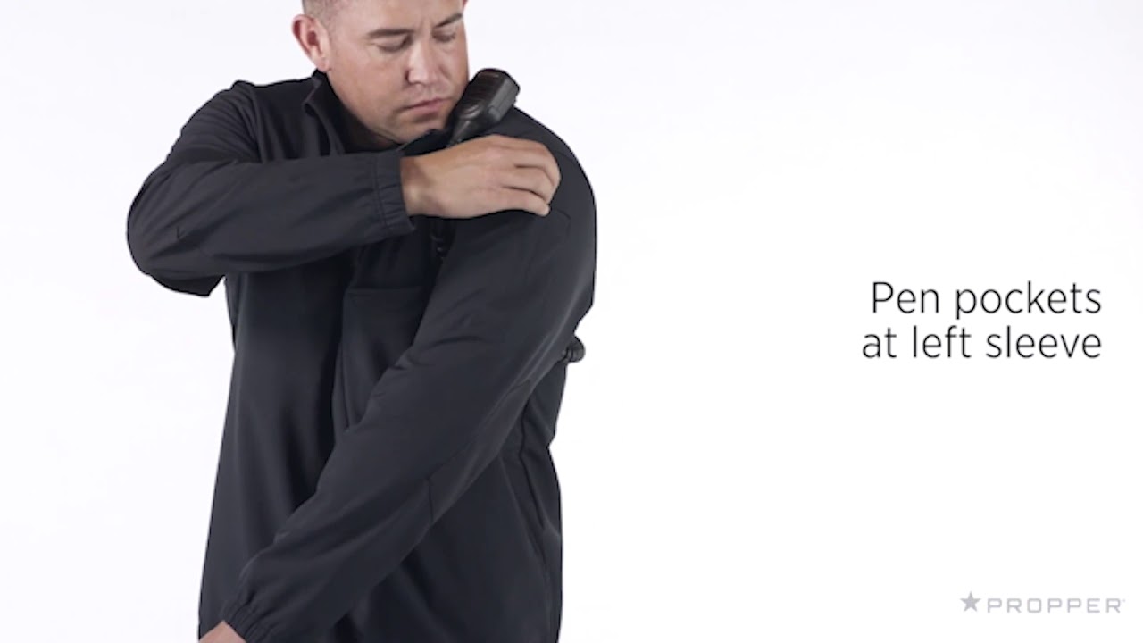 Propper&reg; F5439 Men's 1/4 Zip Softshell Job Pullover Shirt