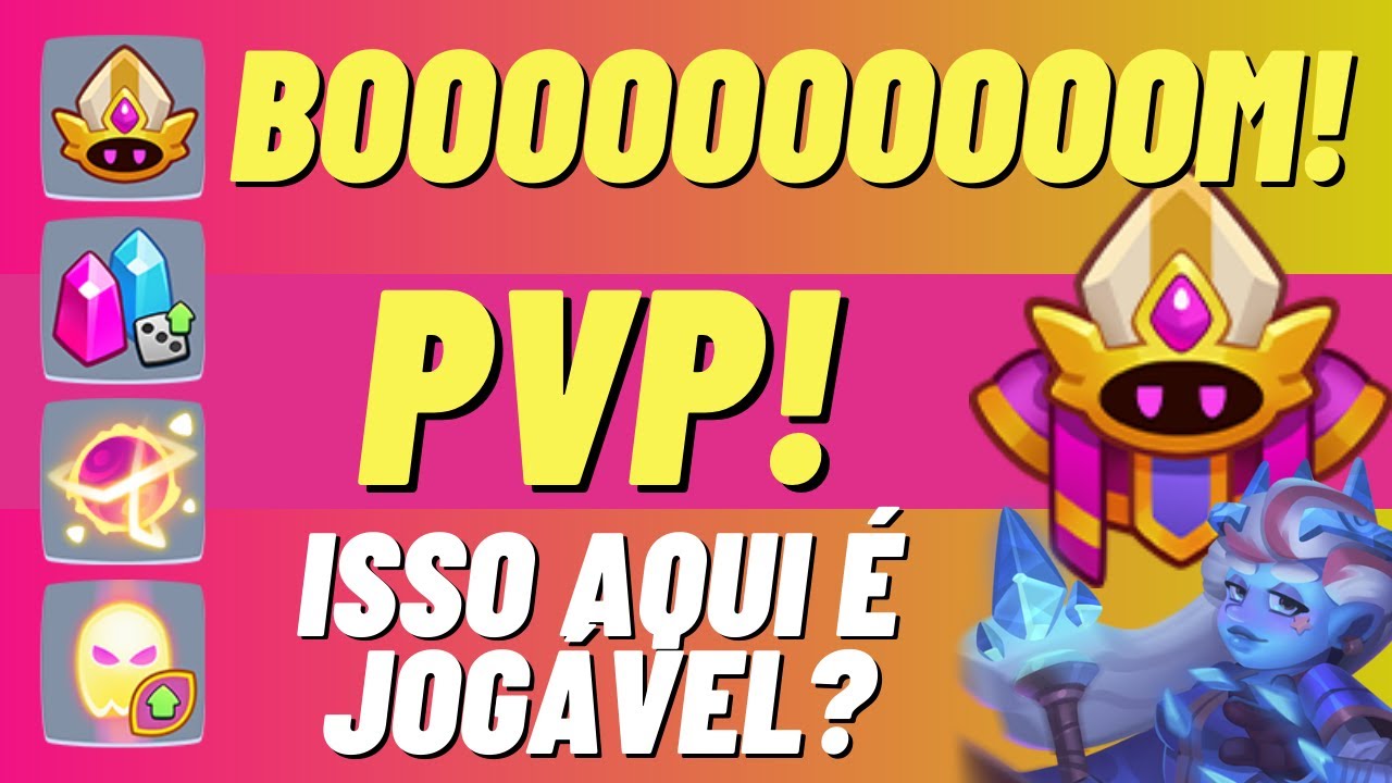 Rush Royale - Alto Arcanista no PVP!? l Gameplay português PT-BR