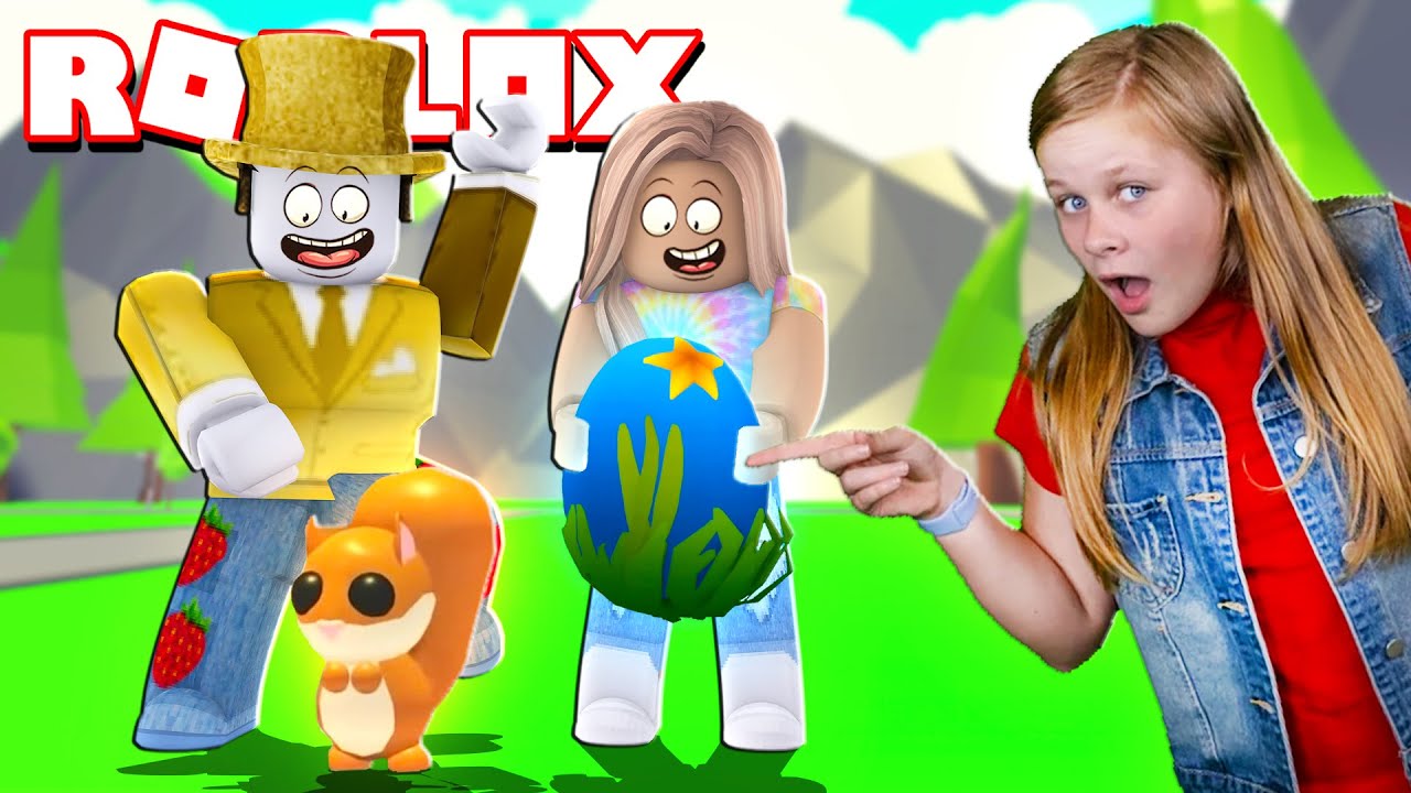Помощник Roblox Adopt Me охотится за белкой и морскими яйцами