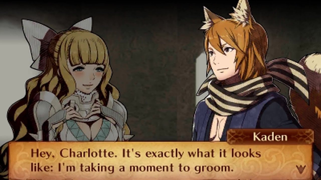 Fire Emblem Fates: Revelation - Charlotte & Kaden Support Conversations