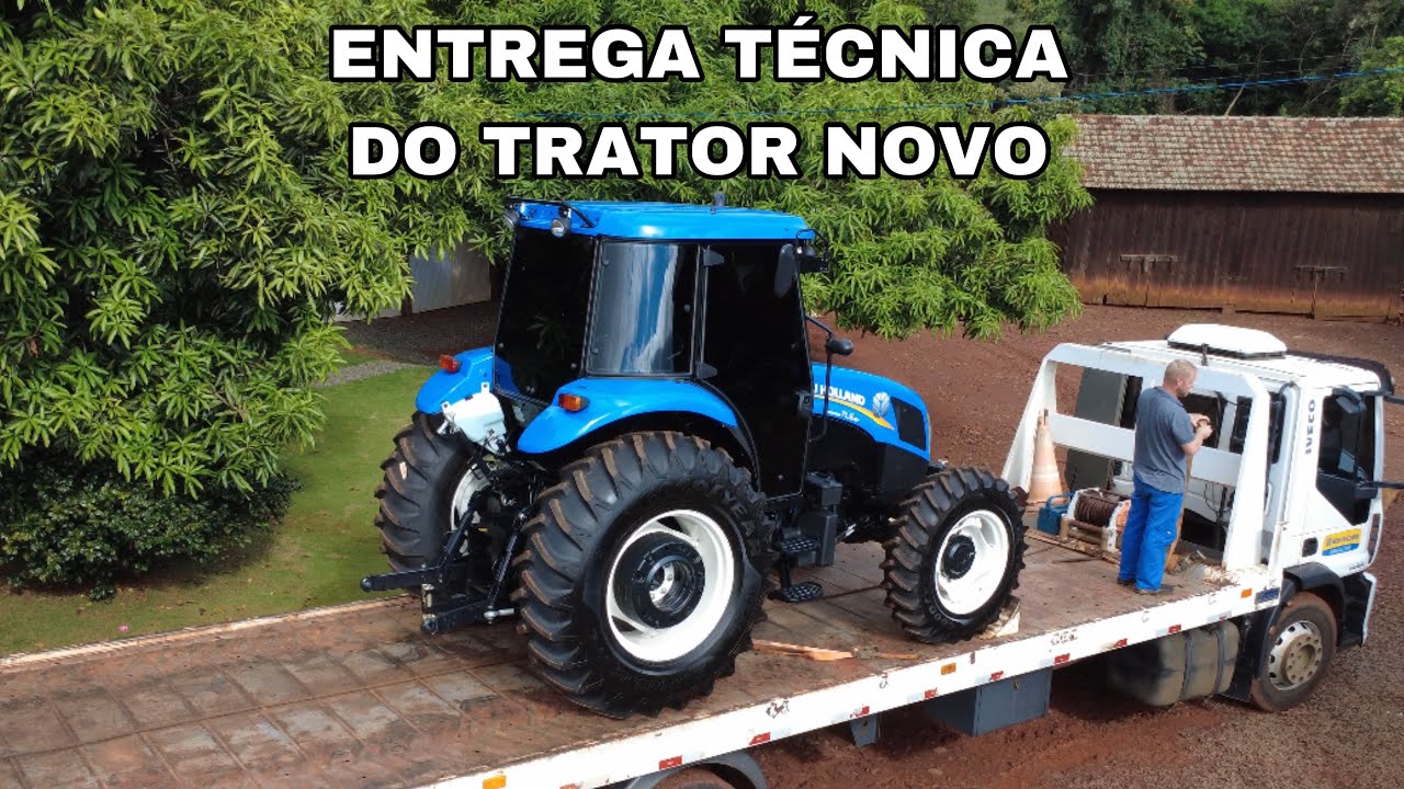 ENTREGA TÉCNICA DO TRATOR NOVO