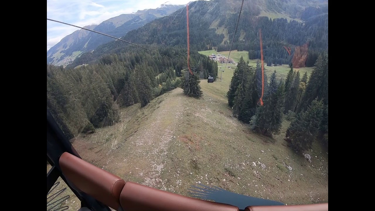 Ifen-Seilbahn 1 Talfahrt