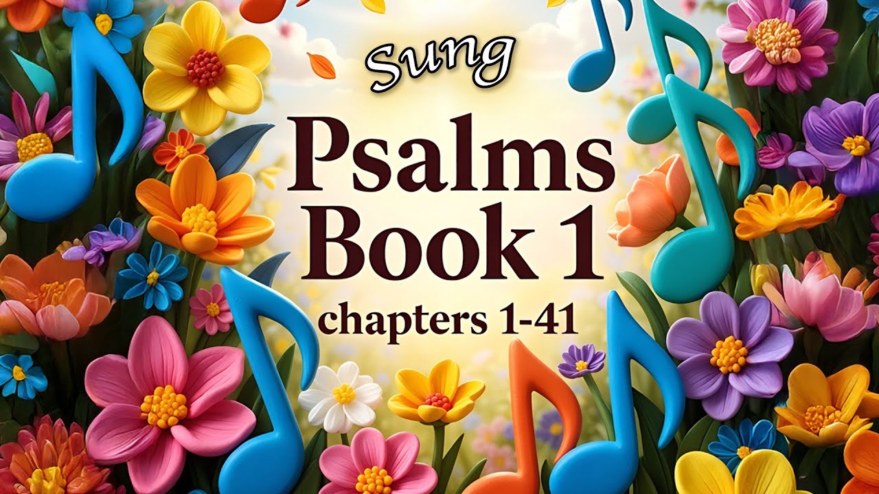 Complete Audio book of Psalms Book 1- Relax, driving, work, sleep, with Gods word.