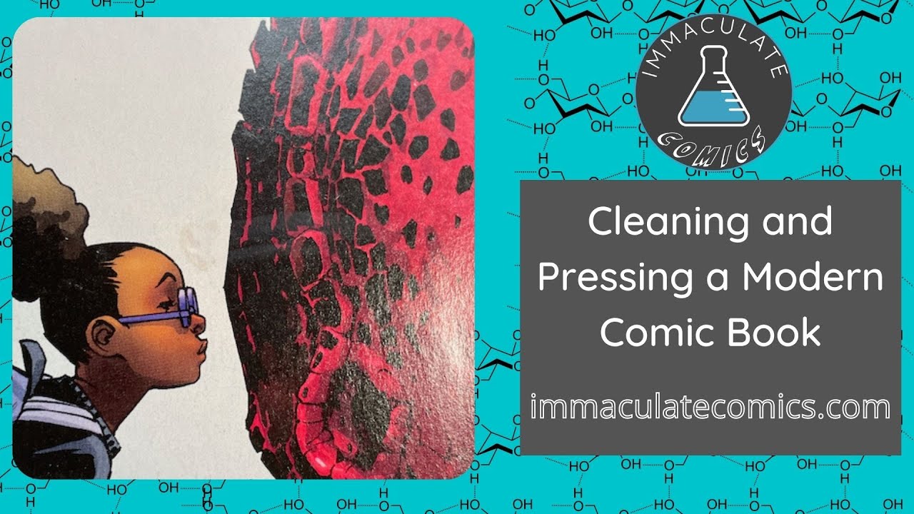 Wet Cleaning and Pressing  Modern Comic Books