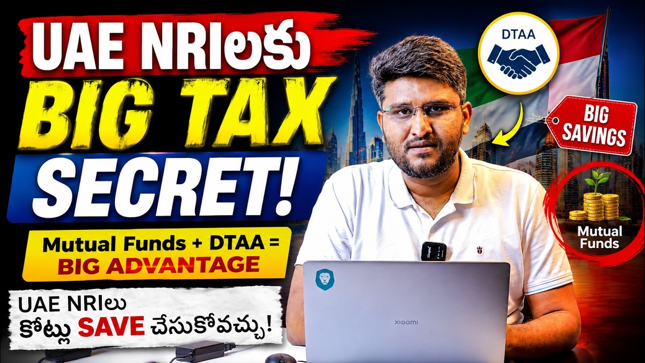 NRI Tax Saving Strategy 2026 | Best Tax Saving Investments | DTAA & Mutual Funds | Revanth Chalamala