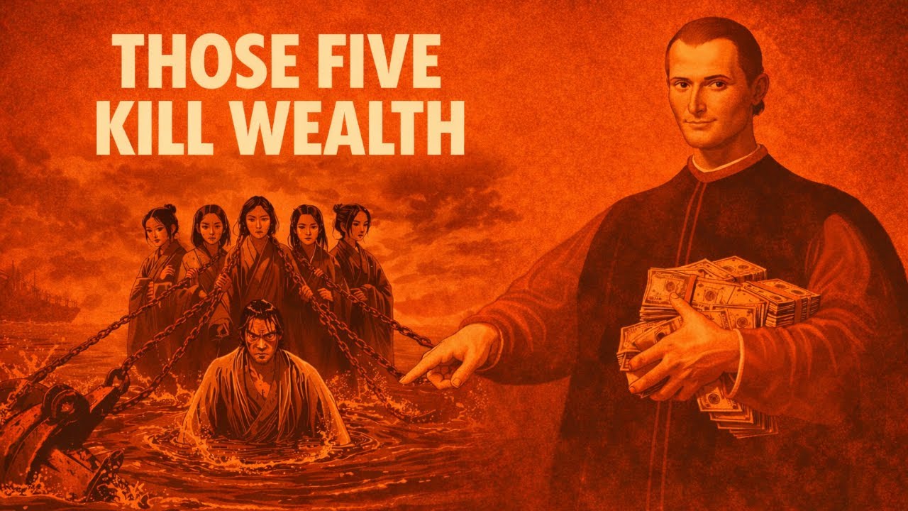 If you still have these 5 people in your life, you'll never be rich | Machiavelli's toxic purge