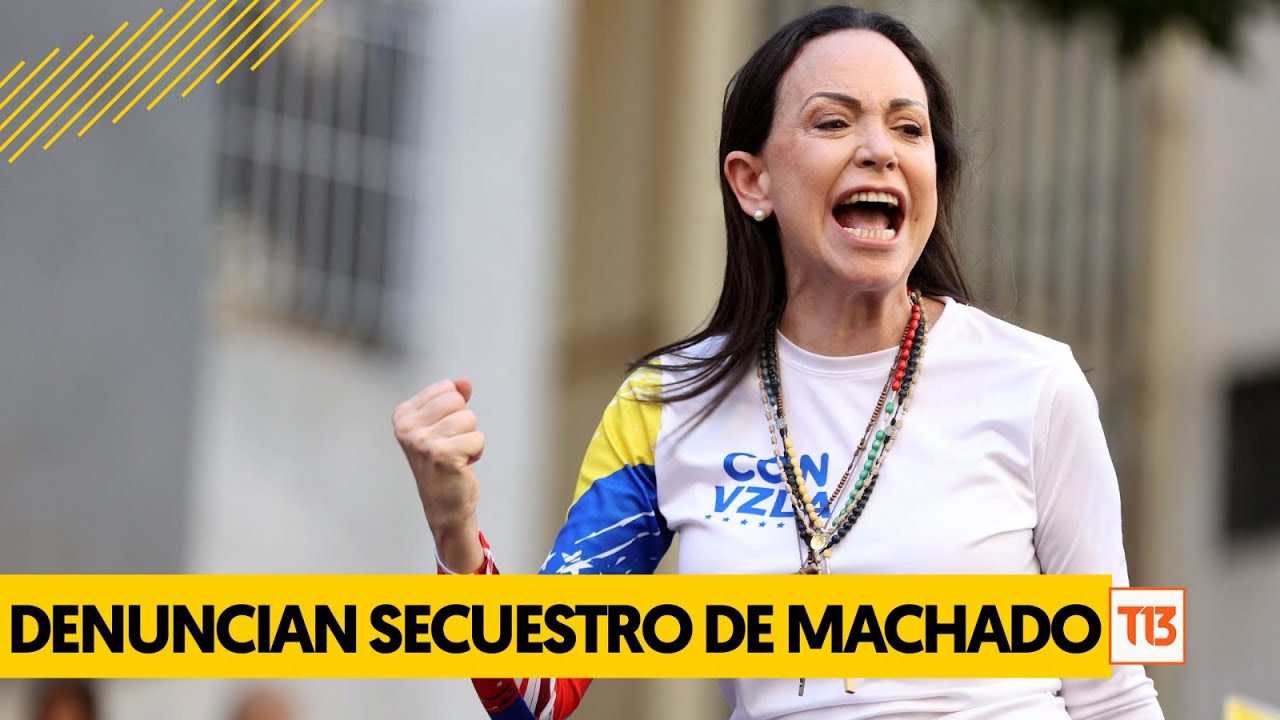 Confirman secuestro de María Corina Machado en Venezuela