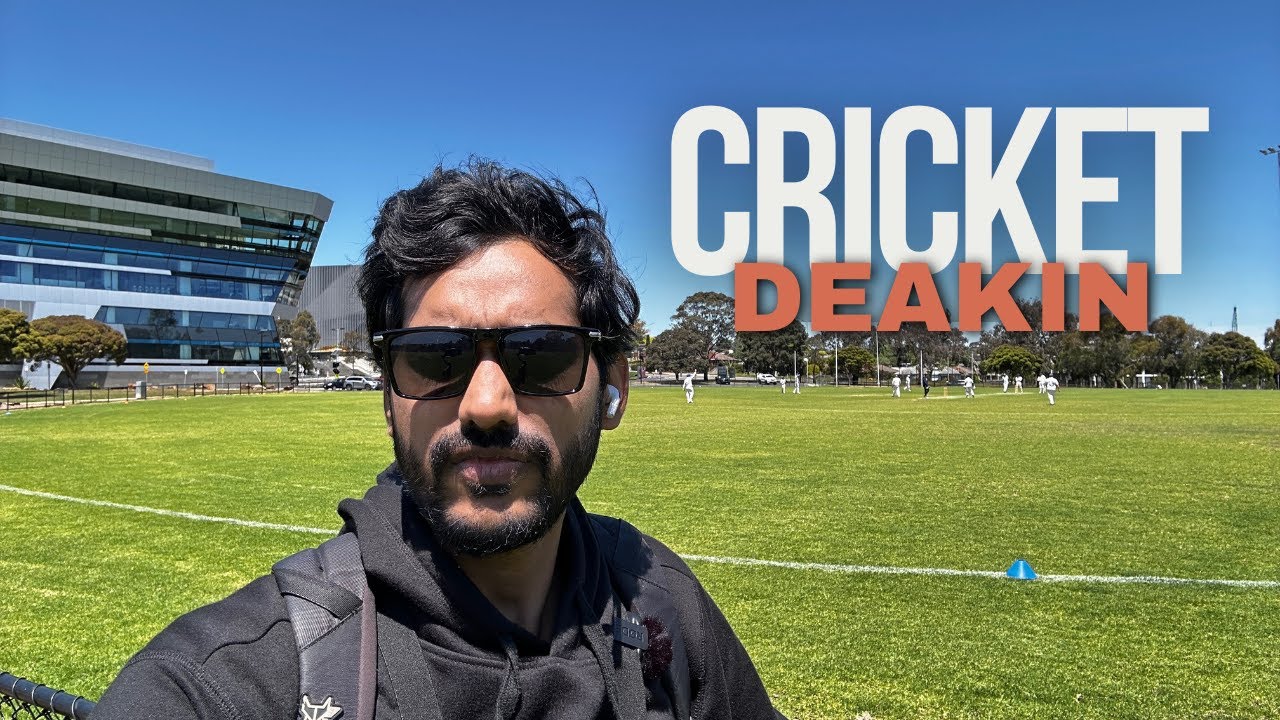 EPIC CRICKET Match at DEAKIN UNIVERSITY | MELBOURNE