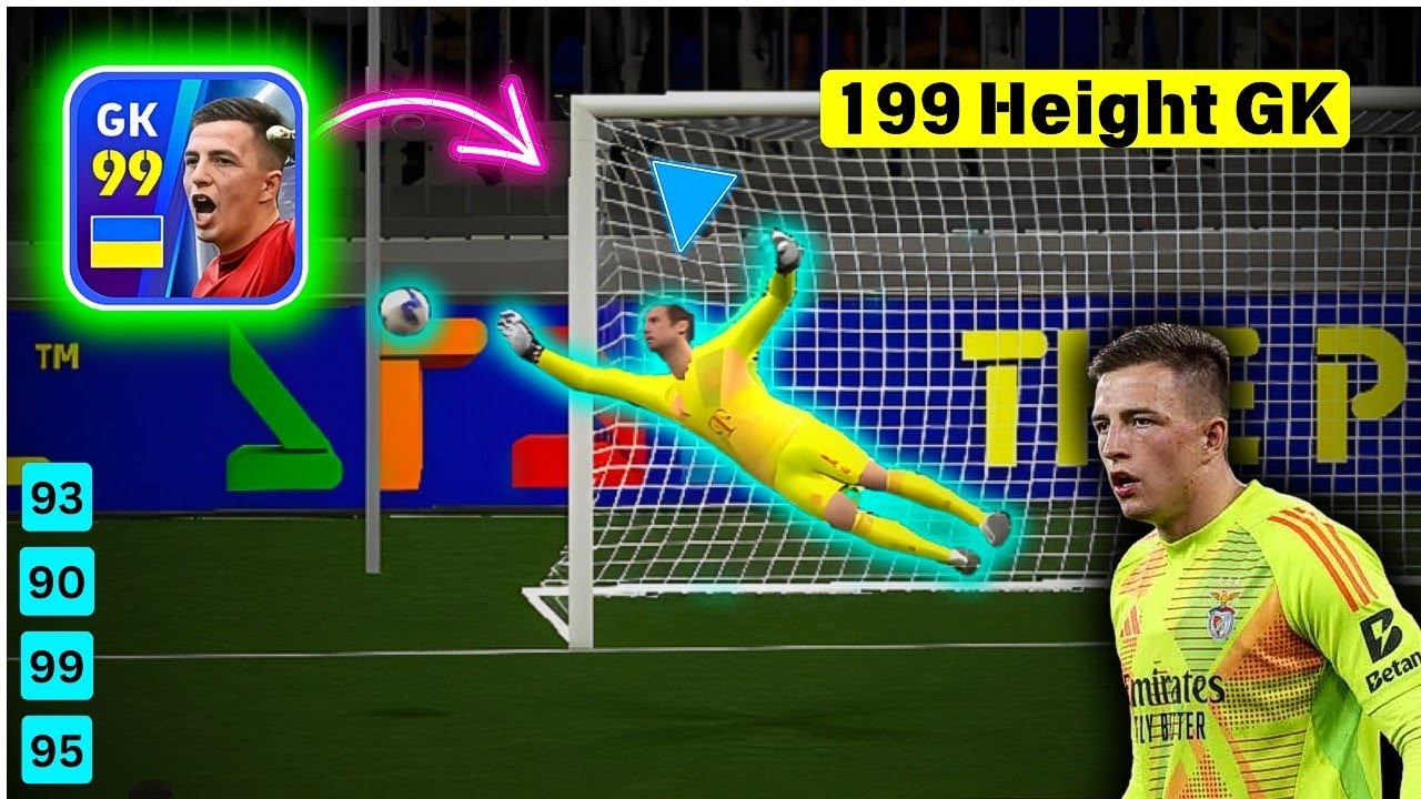 Anatolii Trubin's CRAZY Saves in eFootball 2025!!🥵