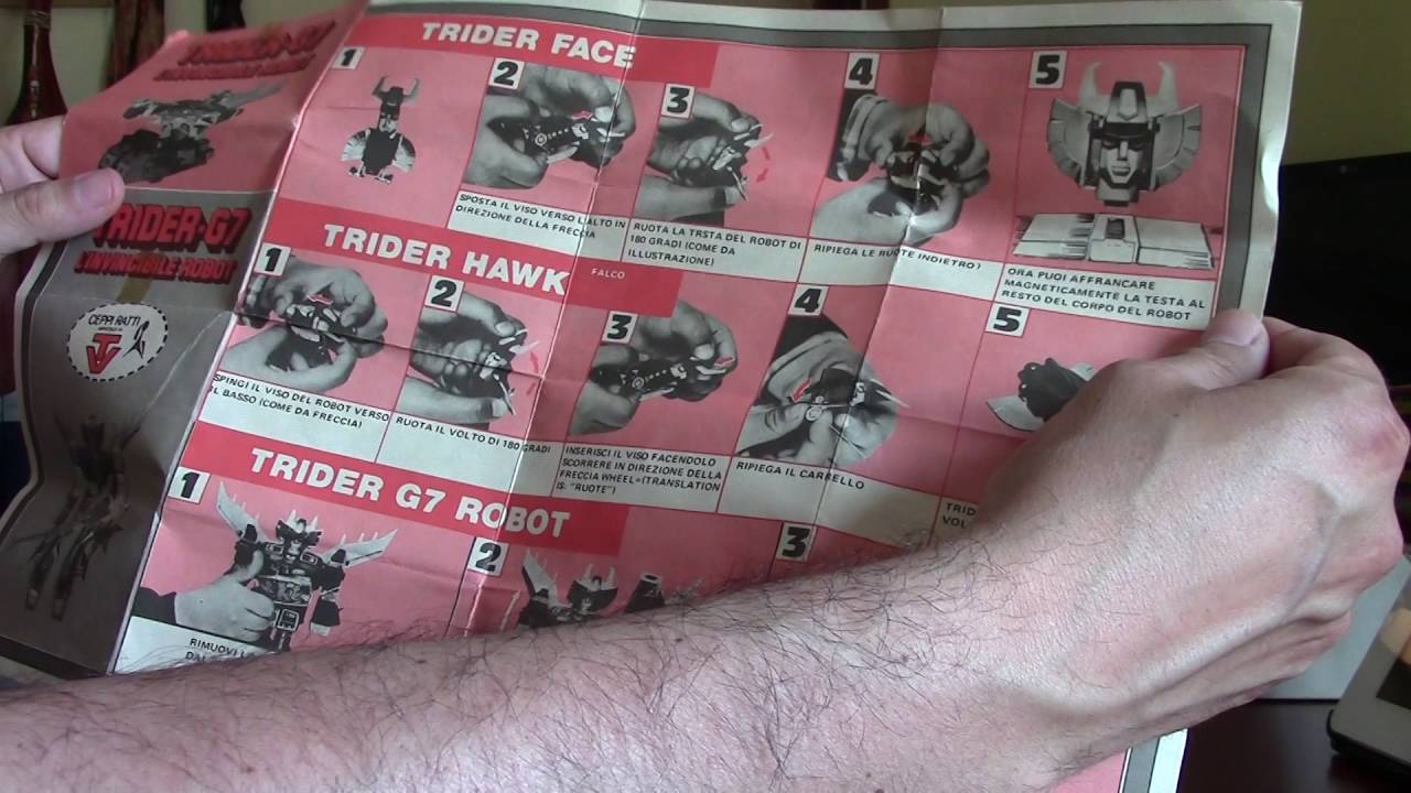 Recensione Trider G7 Vintage Robot Anni '80 Ceppi Ratti Anime TV Cartoon Metal