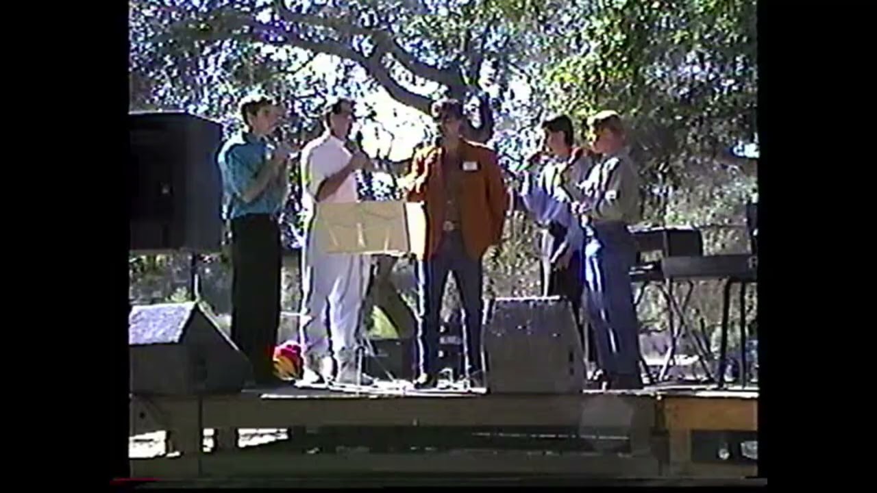 The 1st Day Under the Oaks 1991 with The Glory  Land Boys and The Blood Washed Band