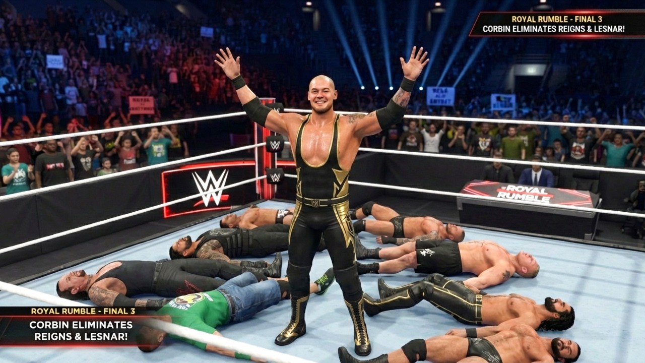 WWE 2K25 Baron Corbin Special Royal Rumble Match