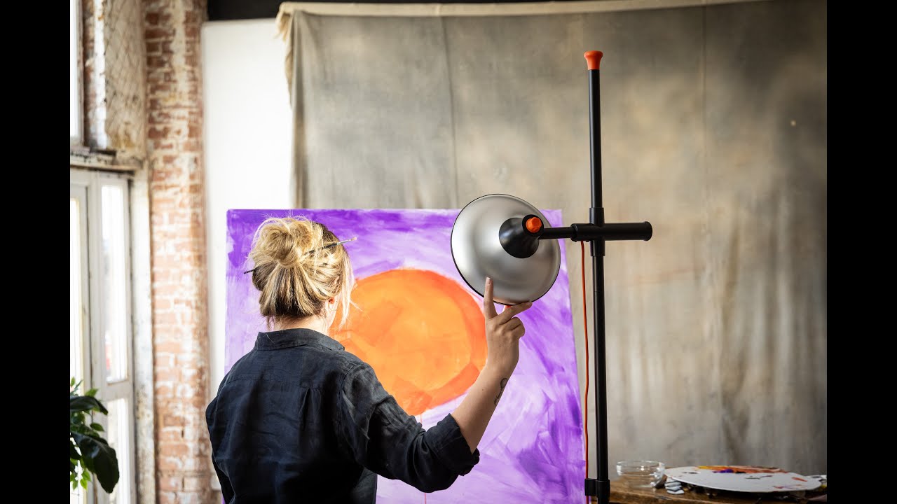 Introducing Artist Studio Lamp 2, an extraordinary spread of pure daylight for artists.