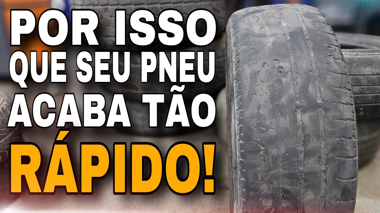 Porque alguns CARROS gastam PNEUS tão rápido?