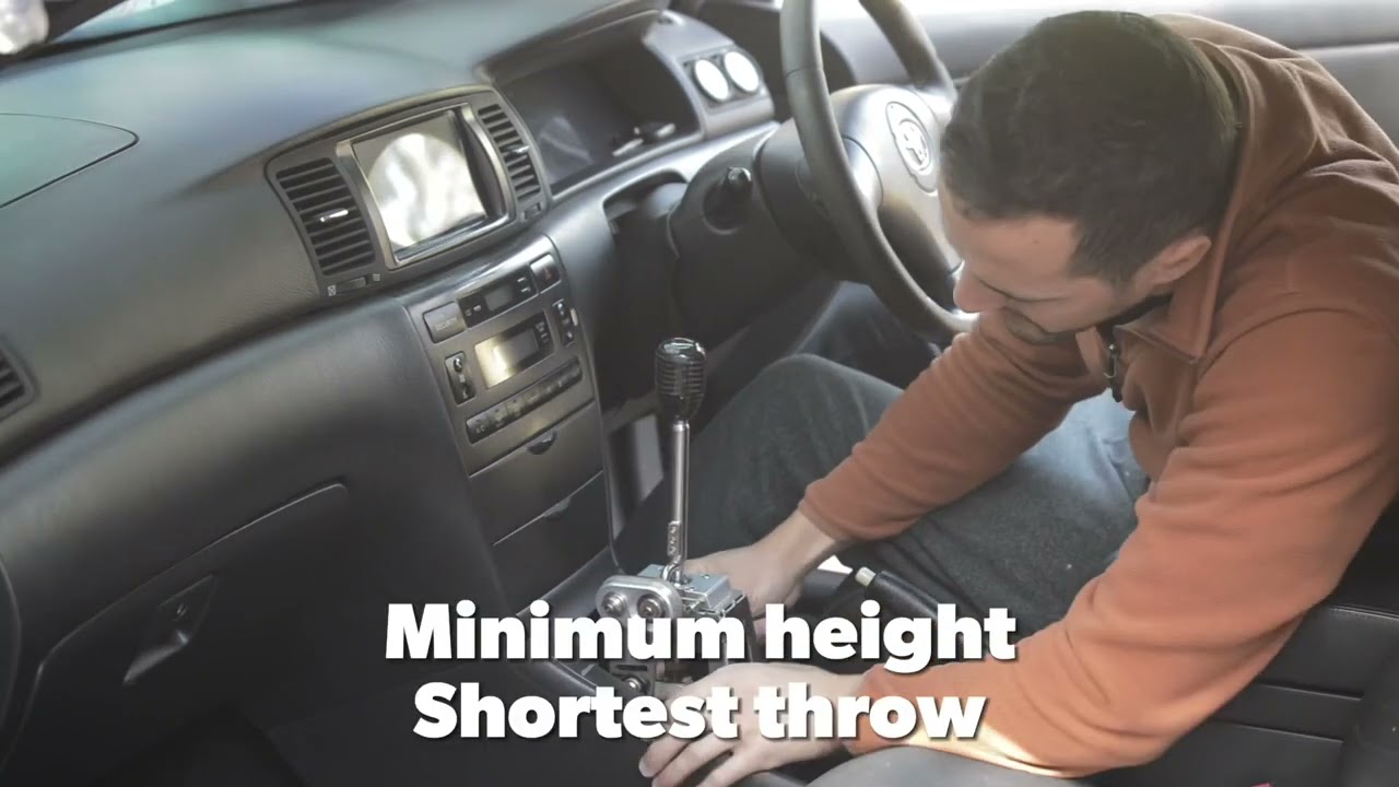 Throw adjustment of the RzR Shifter for Toyota
