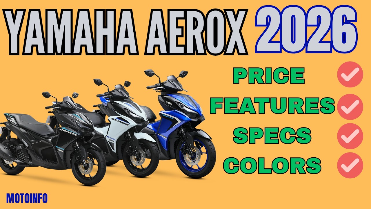 Yamaha Aerox 2026 – Обновление цен, характеристики двигателя и основные особенности для филиппинс...