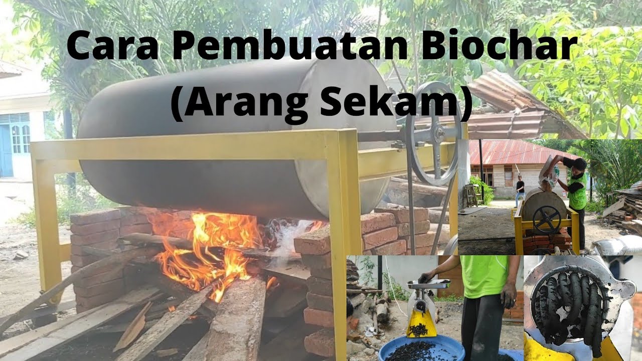 Cara Membuat Arang Sekam (Biochar)