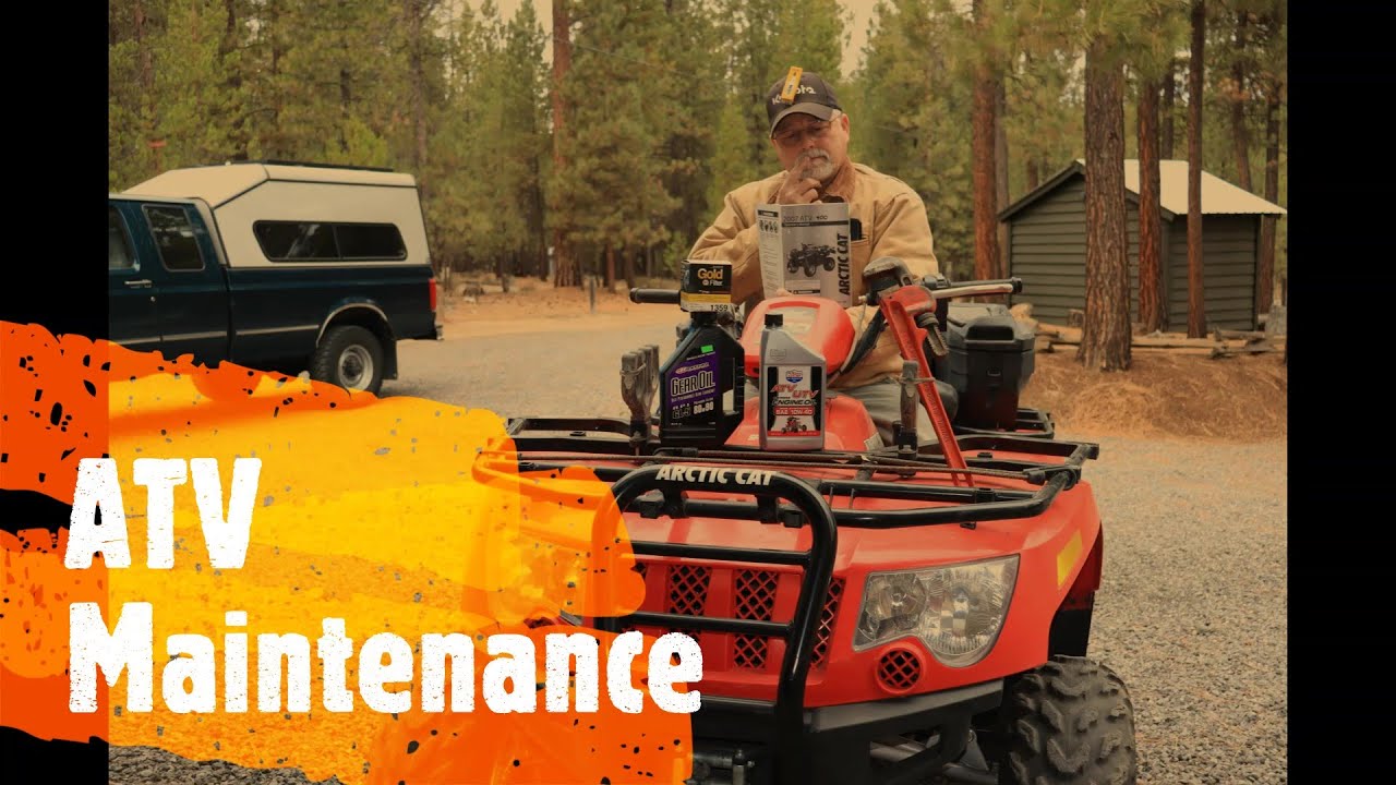 ATV Maintenance made easy.